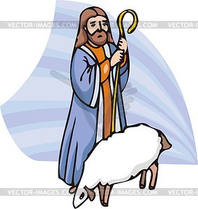 Jesus Christ - vector image