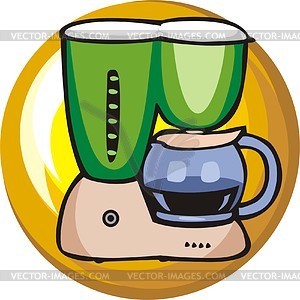 Coffee maker - vector EPS clipart