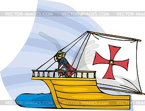 Columbus Day - vector image