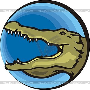 Crocodile - vector clip art