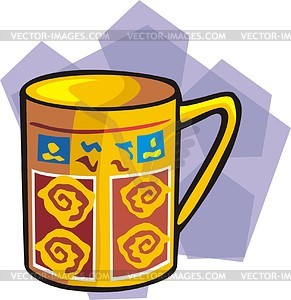 Cup - vector clipart / vector image