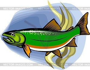 Рыбы - изображение в векторе / векторный клипарт