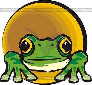 Frog - vector image