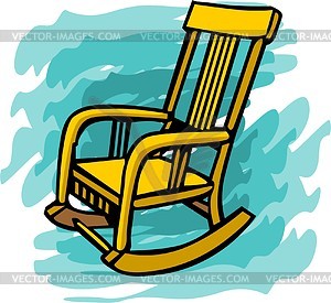 Rocking-chair - vector clip art