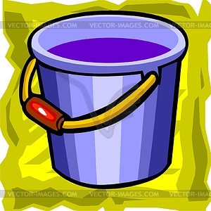 Bucket - vector image