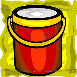 Bucket - vector clipart