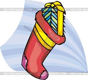 Gift - color vector clipart