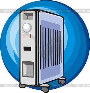 Heater - royalty-free vector clipart