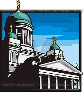 Helsinki - vector clip art