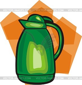 Teakettle - color vector clipart