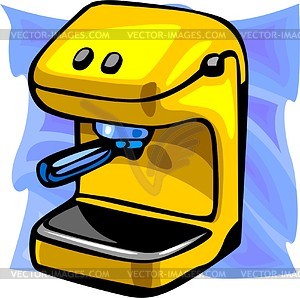 Coffee-machine - vector clipart