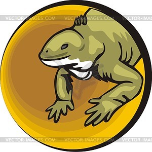 Lizard - vector clip art