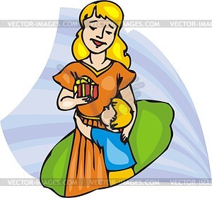 Mather Day - vector clipart / vector image