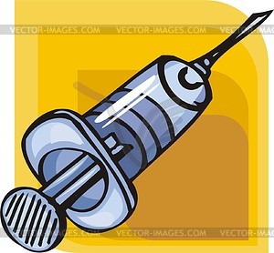 Syringe - vector clip art