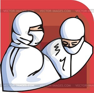 Doctors - vector clipart