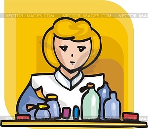 Druggist - vector clipart