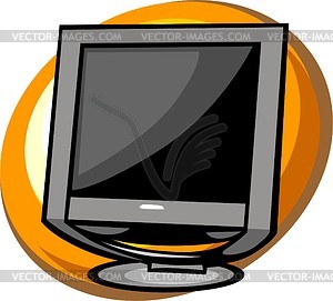 Monitor - vector image