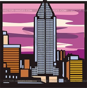 Montreal - vector image