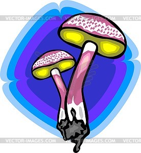 Mushroom - vector image