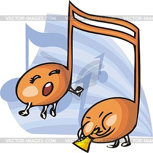 Musical clipart - vector image