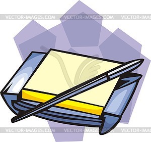 Office supplies - vector clipart