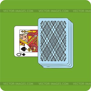 Playing cards - vector image