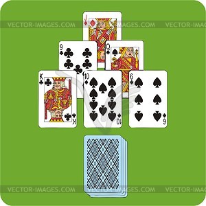 Playing cards - vector clipart