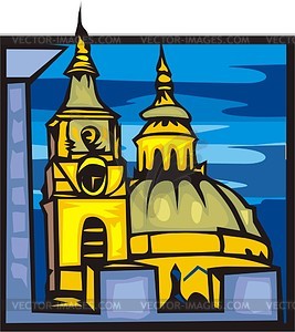 Prague - vector clipart / vector image