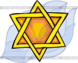 Star of David - vector clip art