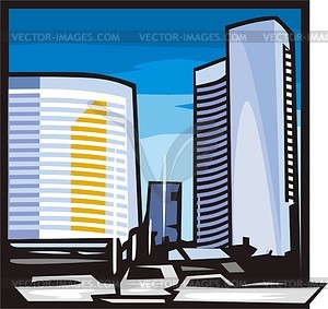 San Diego - royalty-free vector clipart