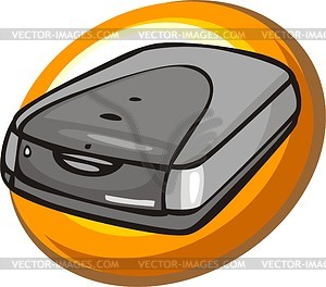 Scanner - vector clipart