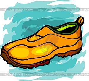 Sport footwear - vector clipart