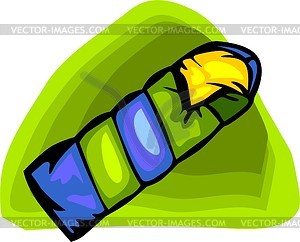 Sleeping-bag - vector image