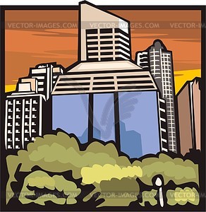 Sydney - vector clip art