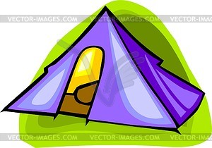 Tent - vector image