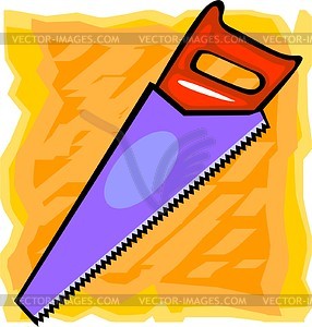 Saw - vector clipart