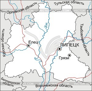 Карта липецкой области измалковского района липецкой области