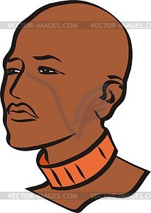 Aborigine - vector clip art