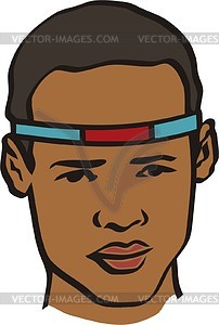 Aborigine - vector clip art