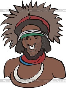 Aborigine - vector image