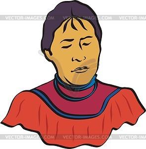 American Indian - vector clip art