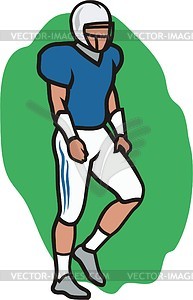 American football - vector EPS clipart