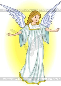 Angel - vector clipart