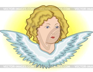 Angel - vector image