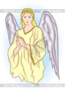 Angel - vector image