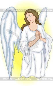 Ангел - векторное изображение