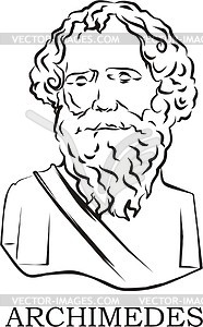 Archimedes - vector clipart / vector image