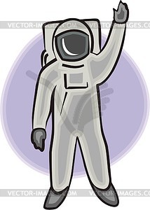 Astronaut - vector image