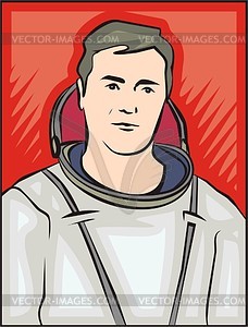 Astronaut - royalty-free vector image