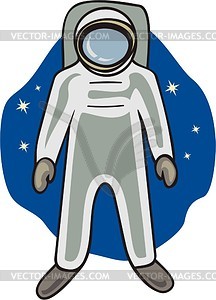 Astronaut - vector clip art